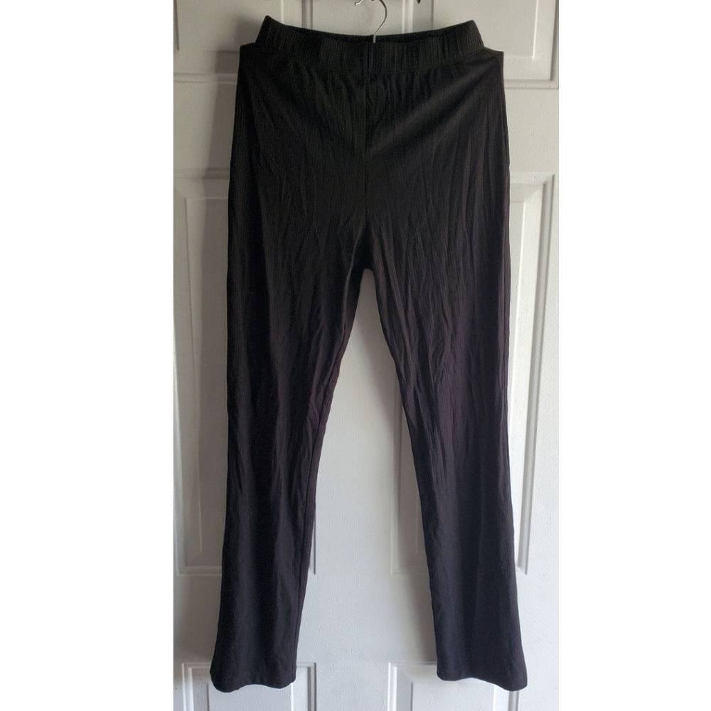 Reformation Black Long Sleeve Crop Top - Picture 3 of 16